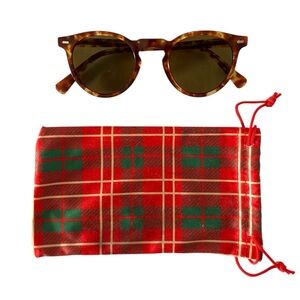 Tortoise Shell Sunglasses by Panto Glasses Seenor Norway in style “Chicago”